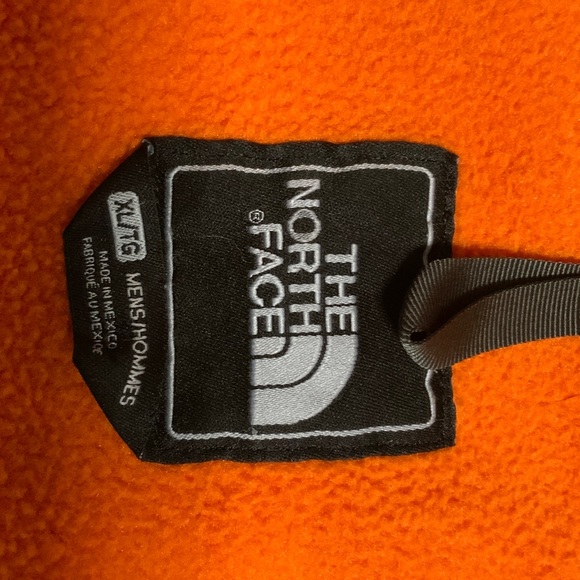 The North Face Vibrant Orange and Black Jacket - Picture 3 of 5